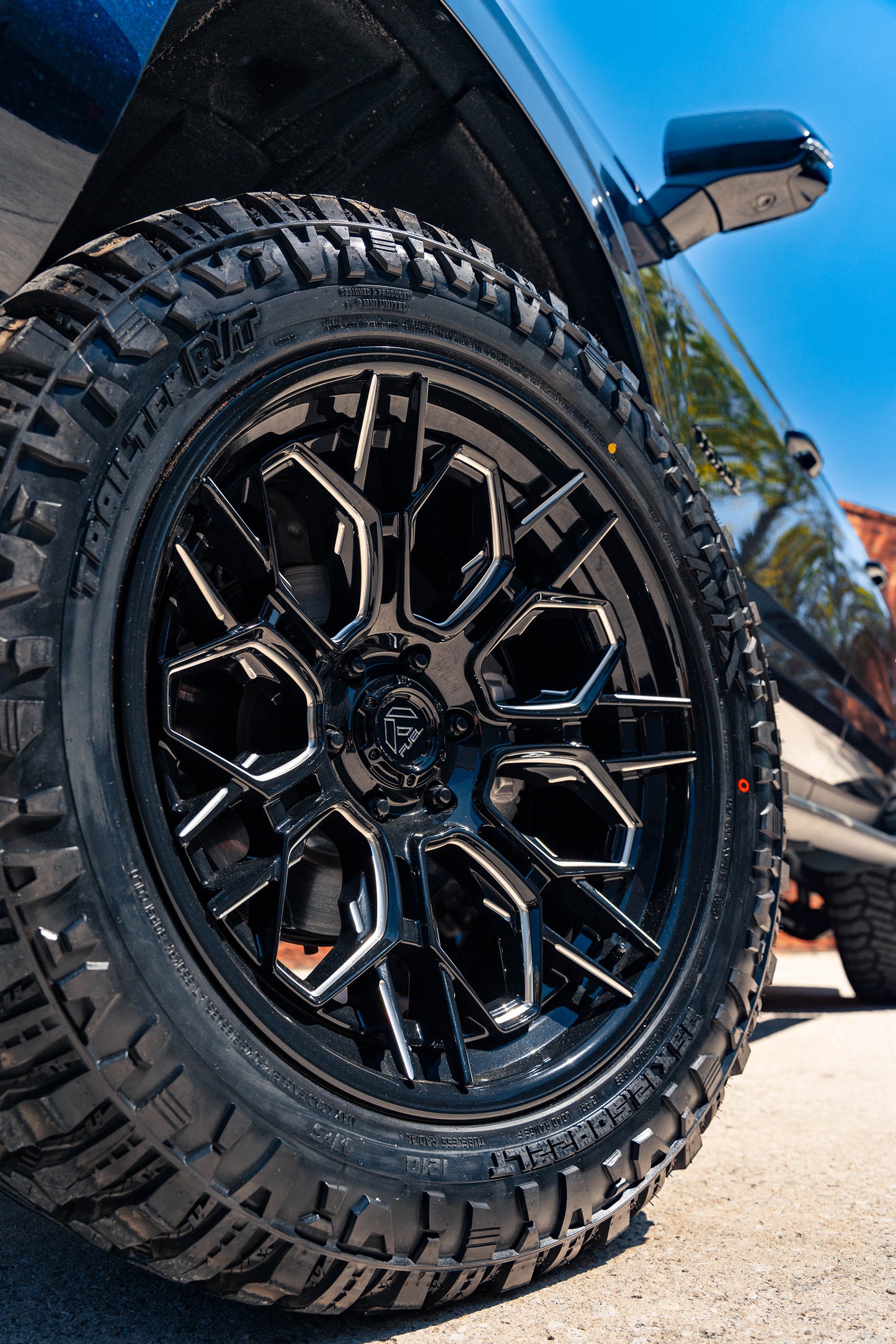 Fuel Off Road フューエルオフロード ホイール FC409 HIVE | GLOSS BLACK MILLED