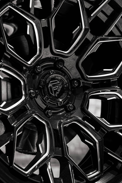 Fuel Off Road フューエルオフロード ホイール FC409 HIVE | GLOSS BLACK MILLED