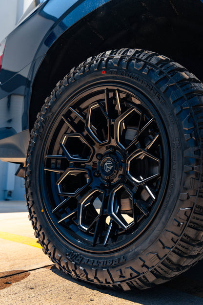 Fuel Off Road フューエルオフロード ホイール FC409 HIVE | GLOSS BLACK MILLED