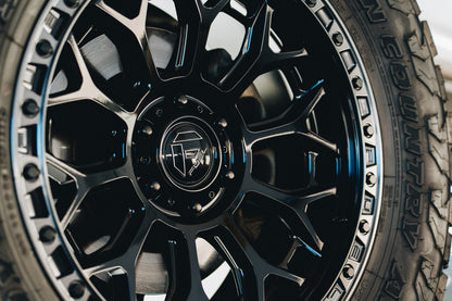 Fuel Off Road フューエルオフロード ホイール FC901 TALON | GLOSS BLACK W/ GUNMETAL LIP