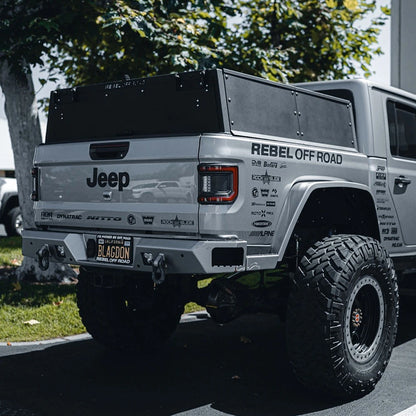 Rebel OFF ROAD XPLOR ハーフハイト ベッドラック専用 リアハッチ (JTグラディエーター)