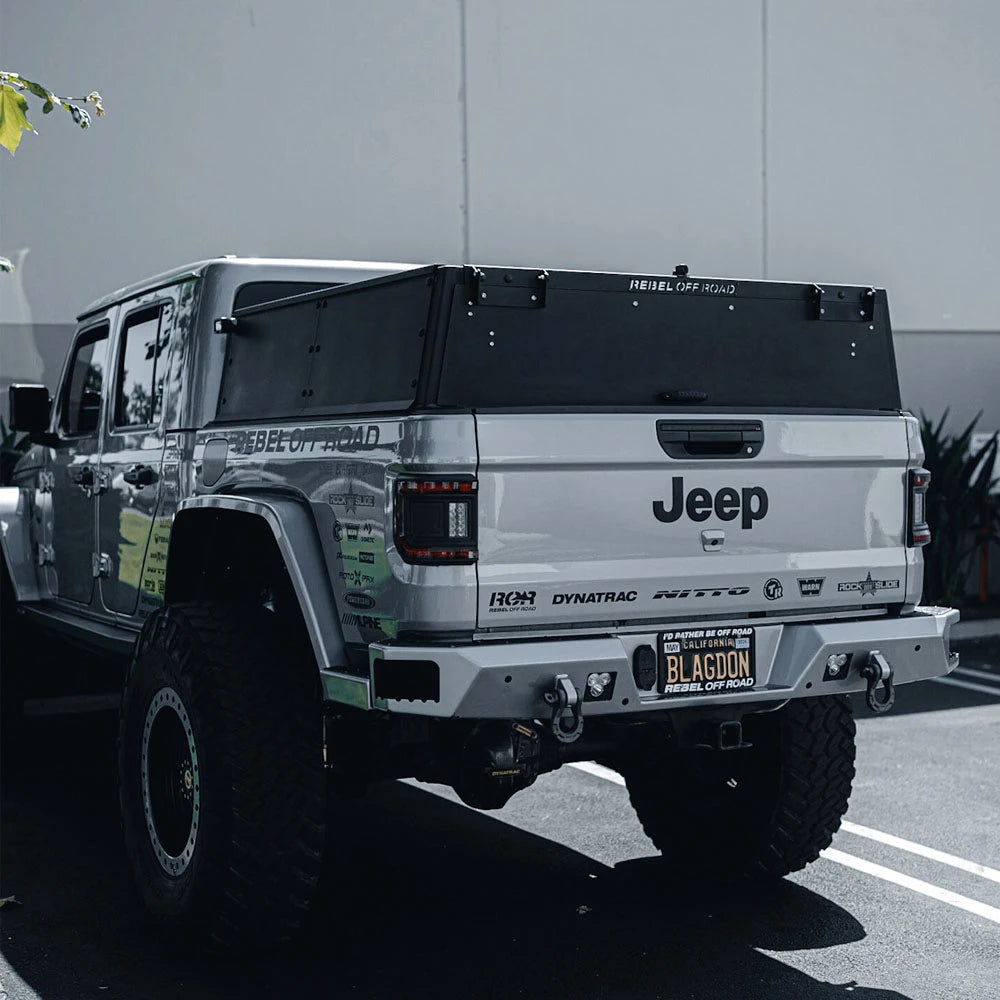 Rebel OFF ROAD XPLOR ハーフハイト ベッドラック専用 リアハッチ (JTグラディエーター)