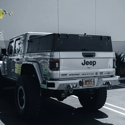 Rebel OFF ROAD XPLOR ハーフハイト ベッドラック専用 リアハッチ (JTグラディエーター)