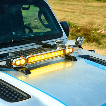 NOVSIGHT HALO Pro Series 20インチ LEDライトバー (ダイナミックDRL搭載)