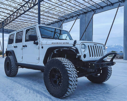 Hepta MFG フロント ハイクリアランス フレームチョップ バンパー (JK/JL/JT)