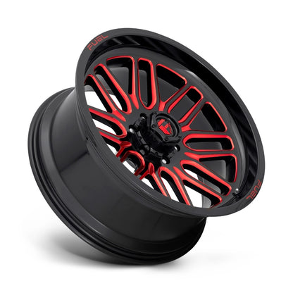 Fuel Off Road フューエルオフロード ホイール D663 IGNITE | GLOSS BLACK RED TINTED CLEAR