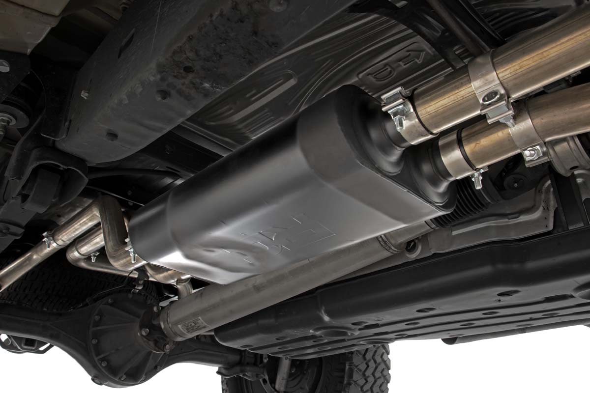 Rough Country パフォーマンス キャットバック エキゾースト マフラー 4.6L/5.7L V8 (2nd タンドラ)