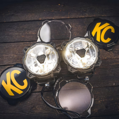 KC HiLiTES KCハイライツ グラビティー タイタン LEDライト ペア Gravity Titan LED Lights - 2-Light System