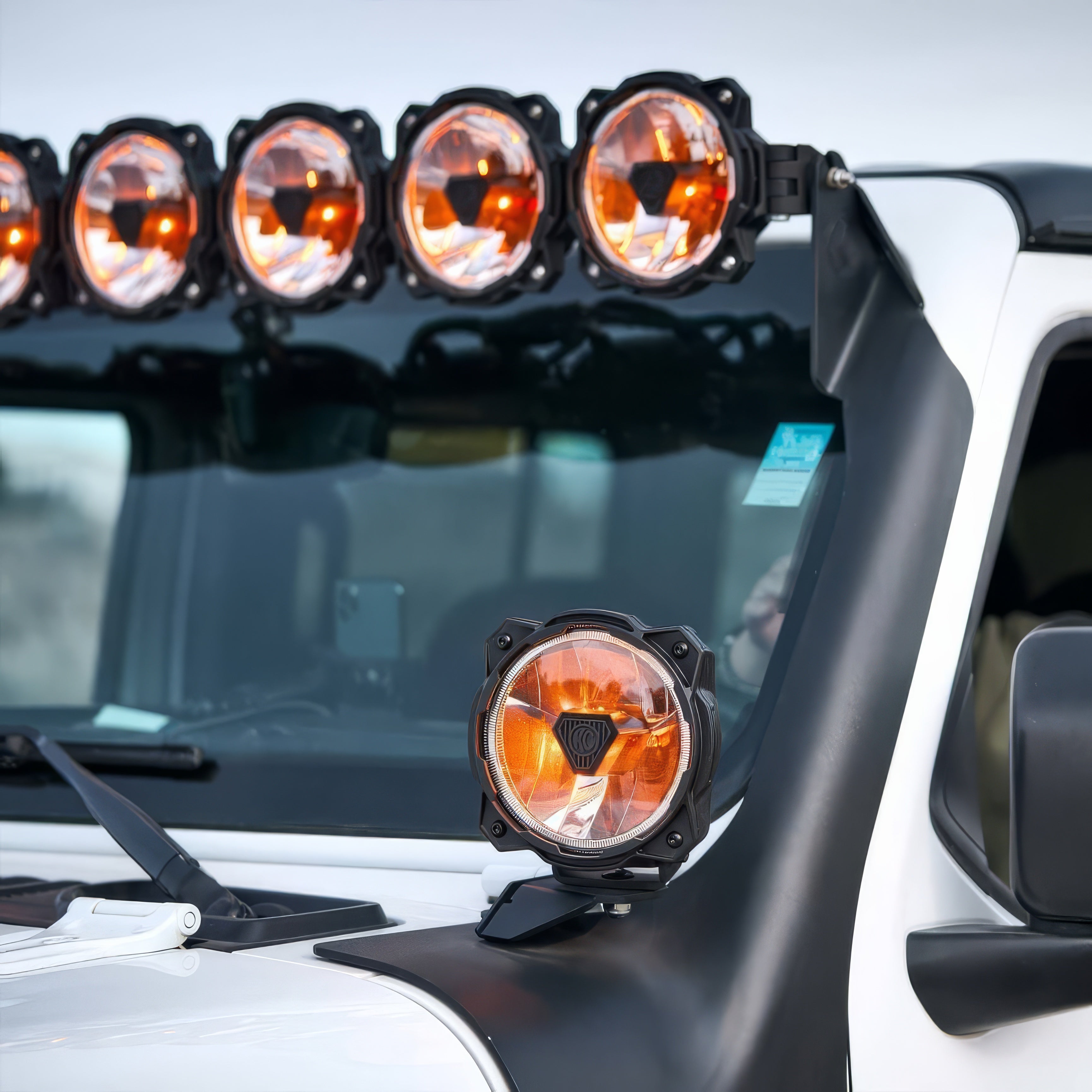 KC HiLiTES Gravity Titan 6インチ LEDライト (ペア) – アメリカン