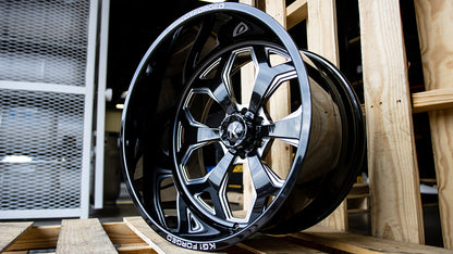 KG1 FORGED ホイール KF008 KNOX | GLOSS BLACK MILLED