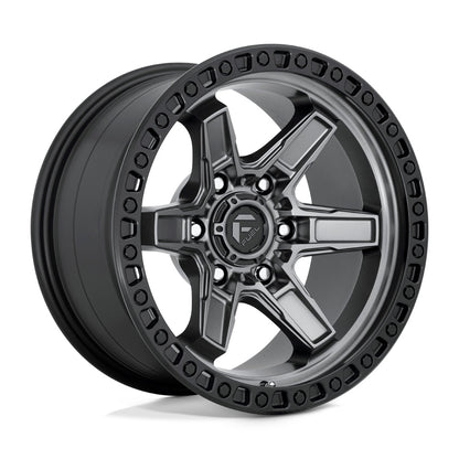 Fuel Off Road フューエルオフロード ホイール D698 KICKER | MATTE GUN METAL BLACK BEAD RING