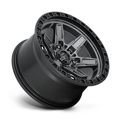 Fuel Off Road フューエルオフロード ホイール D698 KICKER | MATTE GUN METAL BLACK BEAD RING