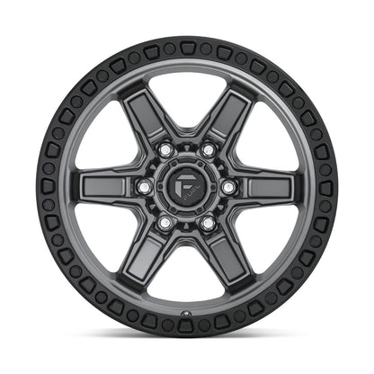 Fuel Off Road フューエルオフロード ホイール D698 KICKER | MATTE GUN METAL BLACK BEAD RING