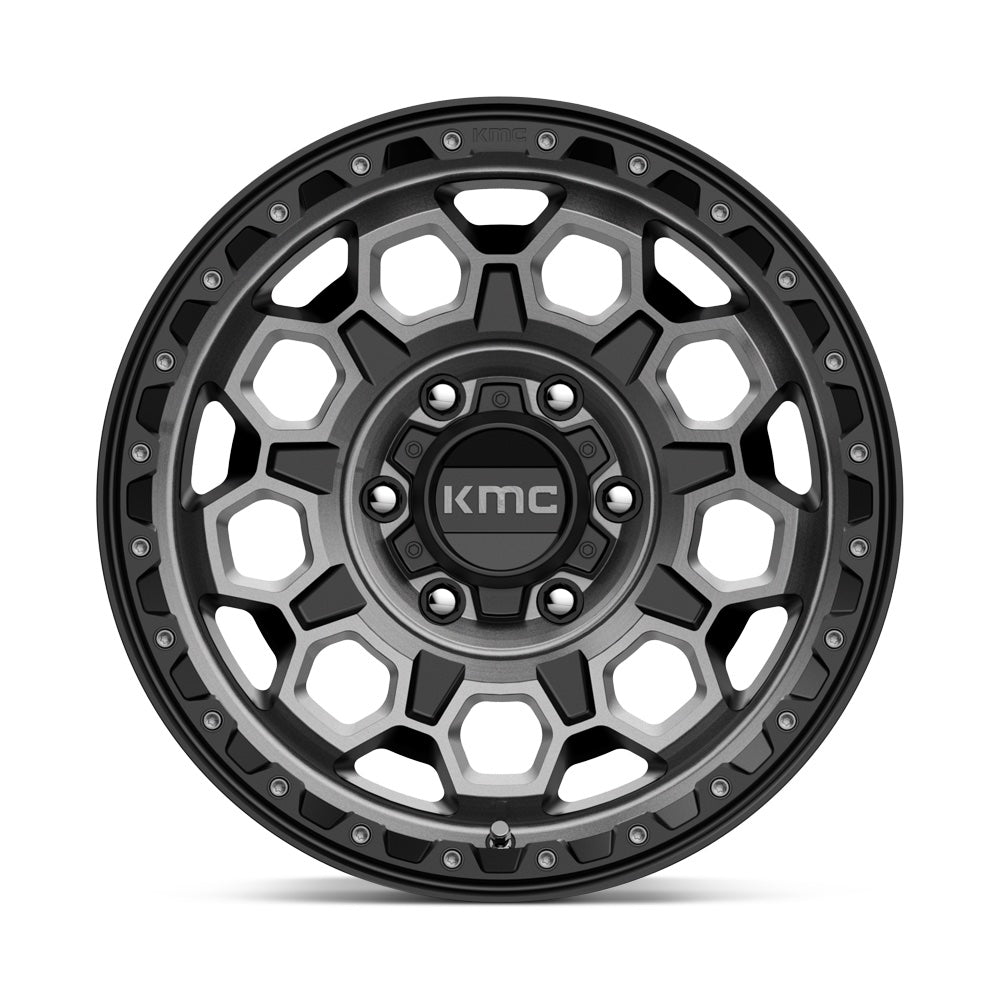 KMC ホイール KM545 TREK | SATIN BLACK W/ GRAY TINT