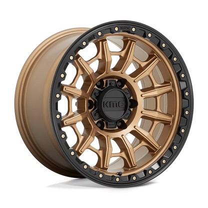 kmc ホイール KM547 CARNAGE | MATTE BRONZE W/ BLACK LIP