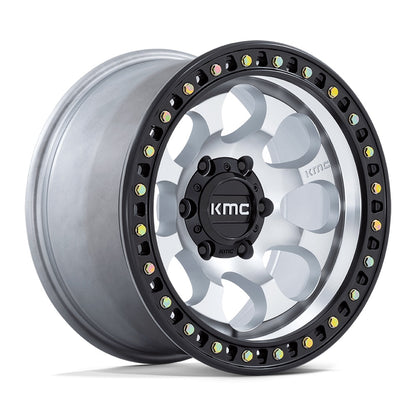 KMC ホイール KM550 RIOT SBL | MACHINED W/ SATIN BLACK LIP