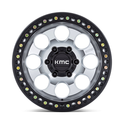 KMC ホイール KM550 RIOT SBL | MACHINED W/ SATIN BLACK LIP