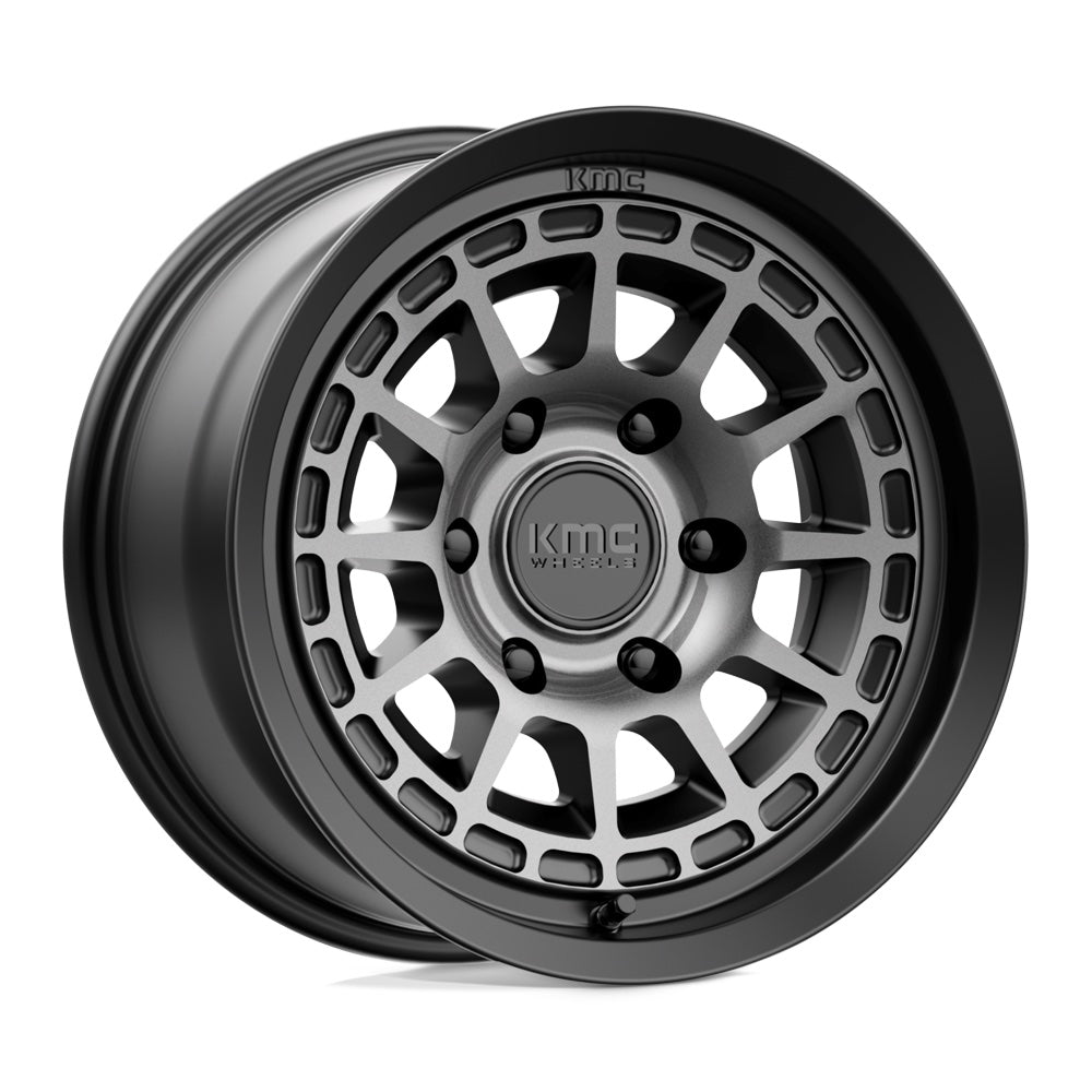 KMC ホイール KM719 CANYON | SATIN BLACK W/ GRAY TINT – アメリカン
