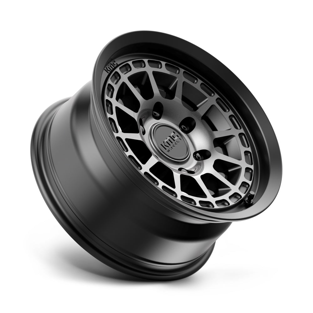 KMC ホイール KM719 CANYON | SATIN BLACK W/ GRAY TINT – アメリカン