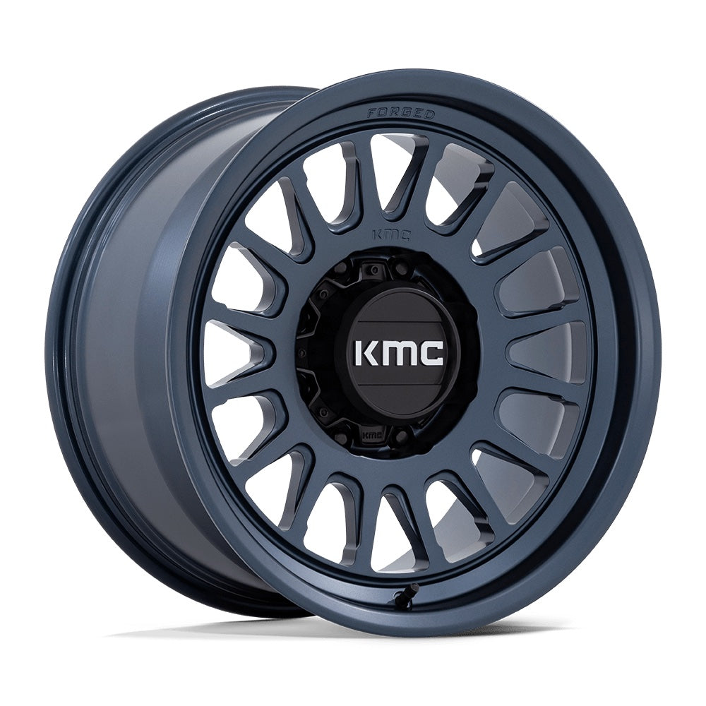 KMC ホイール KM447 IMPACT FORGED MONOBLOCK | METALLIC BLUE