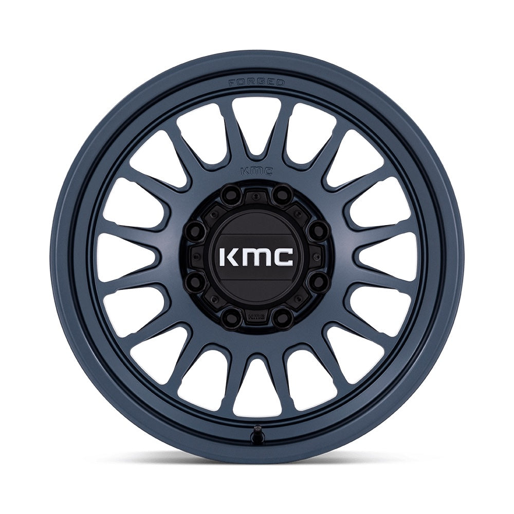 KMC ホイール KM447 IMPACT FORGED MONOBLOCK | METALLIC BLUE