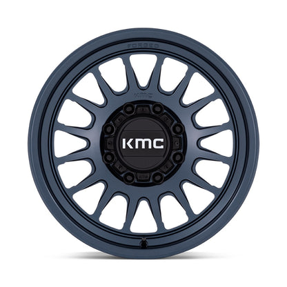 KMC ホイール KM447 IMPACT FORGED MONOBLOCK | METALLIC BLUE