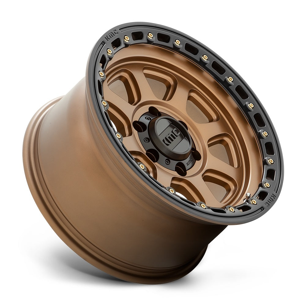 kmc ホイール KM548 CHASE | MATTE BRONZE W/ BLACK LIP – アメリカン