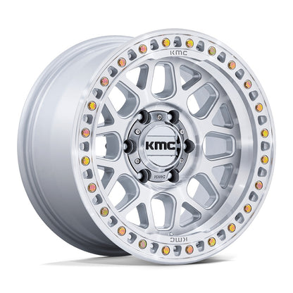 KMC ホイール KM549 GRS | GLOSS SILVER W/ MACHINED FACE
