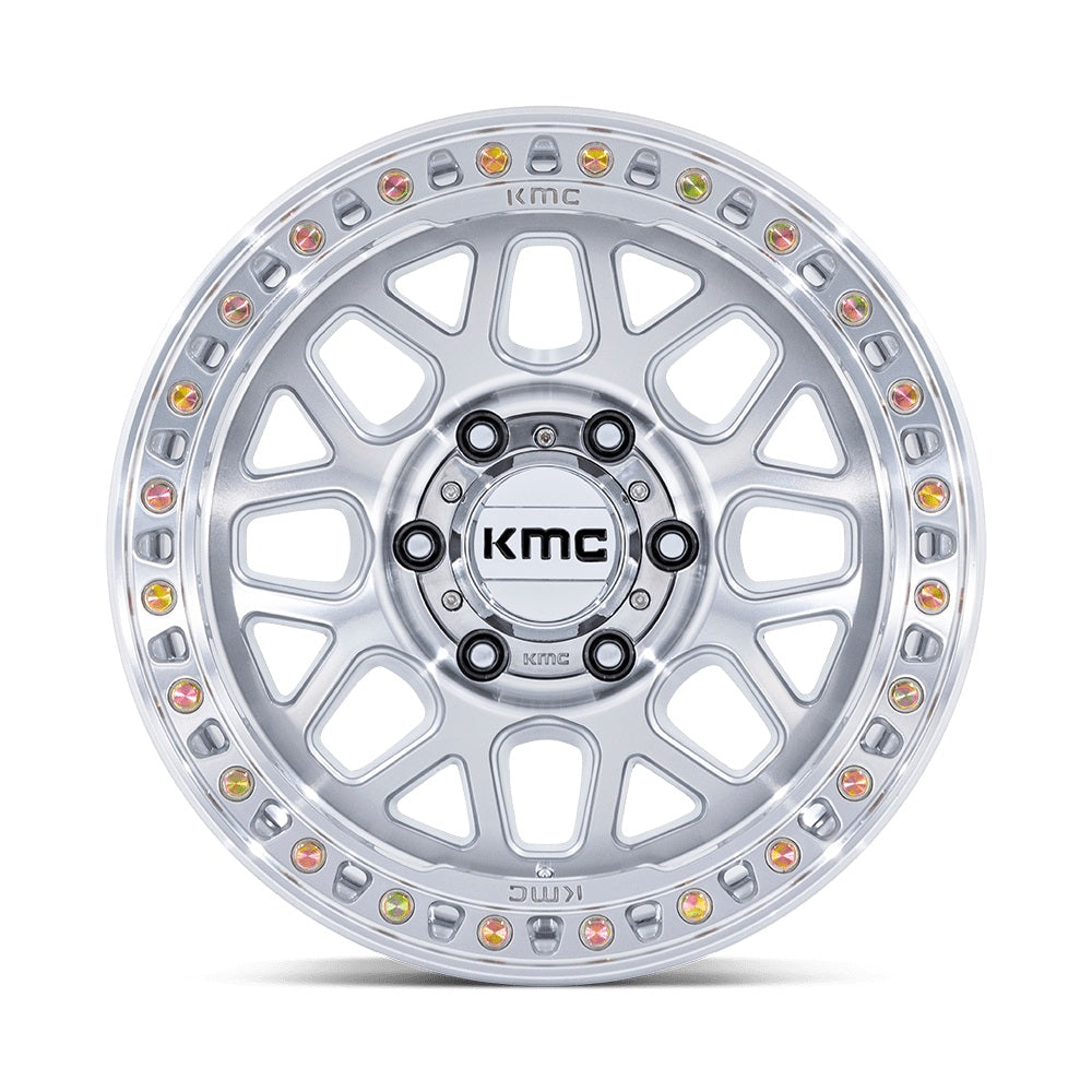 KMC ホイール KM549 GRS | GLOSS SILVER W/ MACHINED FACE