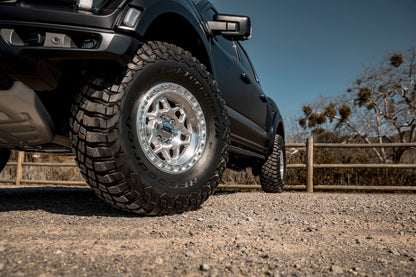 KMC ホイール KM553 TORX | GLOSS SILVER W/ MACHINED FACE