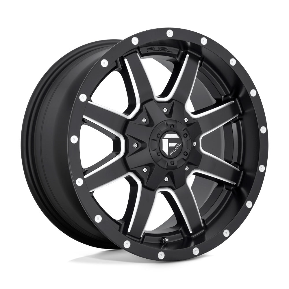 Fuel Off Road フューエルオフロード ホイール D538 MAVERICK | MATTE BLACK MILLED - 16～20インチ