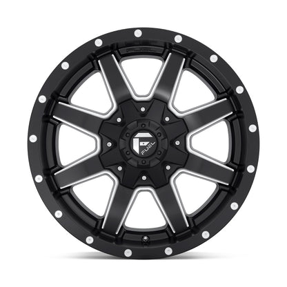 Fuel Off Road フューエルオフロード ホイール D538 MAVERICK | MATTE BLACK MILLED - 16～20インチ