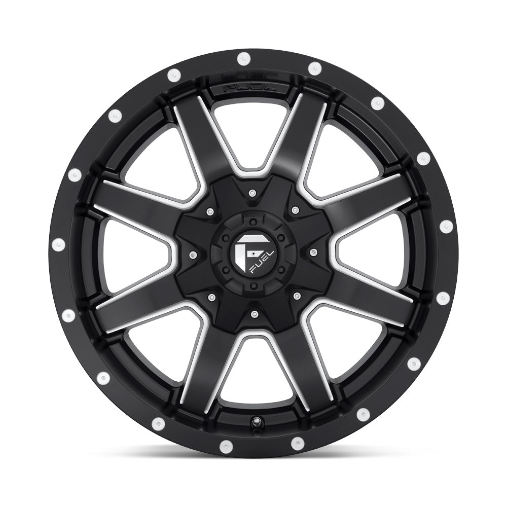 Fuel Off Road フューエルオフロード ホイール D538 MAVERICK | MATTE BLACK MILLED - 22～24インチ