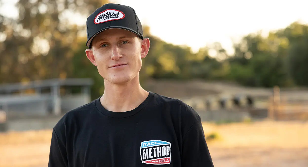 Method Race Wheels Mechanic Curve Bill Trucker Hat Snapback Black