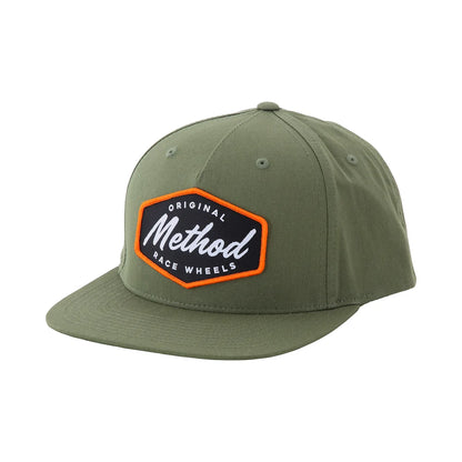 Method Race Wheels OG Patch Hat Snapback Army Olive