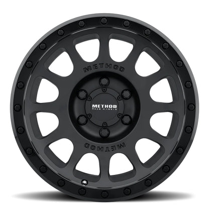 Method Race Wheels メソッド ホイール 305 NV | MATTE BLACK - GLOSS BLACK LIP