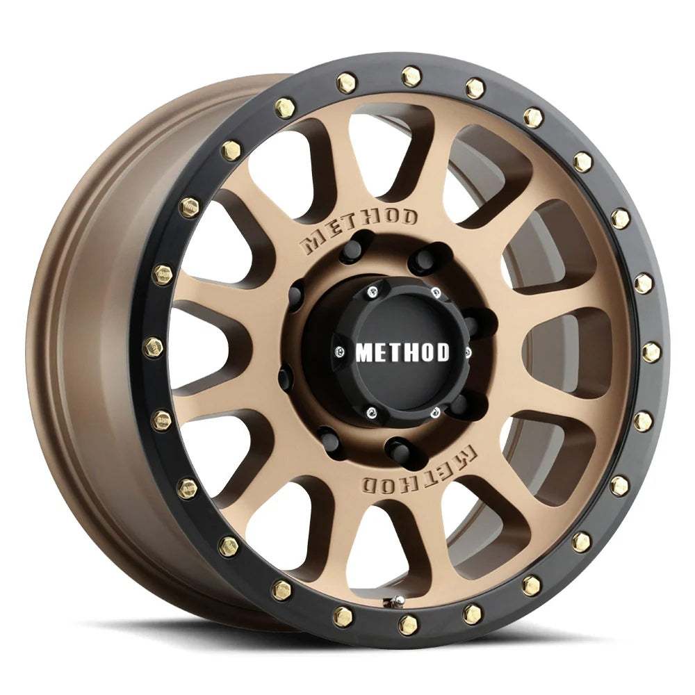 Method Race Wheels メソッド ホイール 305 NV HD | METHOD BRONZE - MATTE BLACK LIP