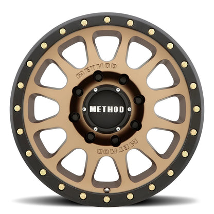 Method Race Wheels メソッド ホイール 305 NV HD | METHOD BRONZE - MATTE BLACK LIP