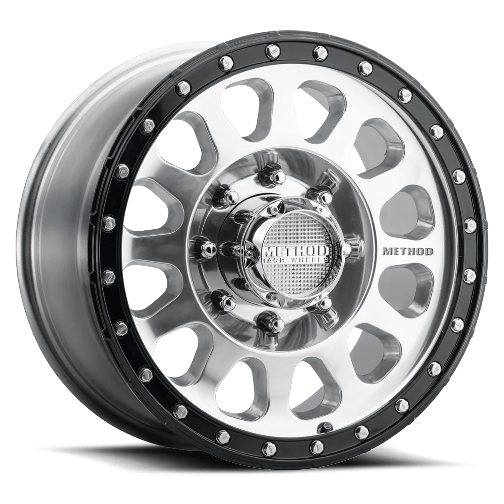 Method Race Wheels メソッド ホイール 315 | POLISHED - GLOSS BLACK LIP