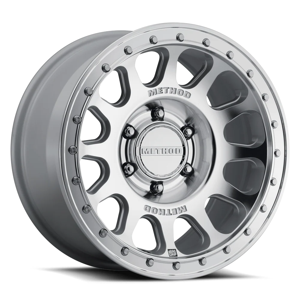 Method Race Wheels メソッド ホイール 709 HD Bead Grip | MACHINED - CLEAR COAT ...