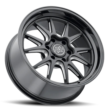 RAISED Wheels by Method レイズドホイール by メソッド 802 | DOUBLE BLACK MILLED