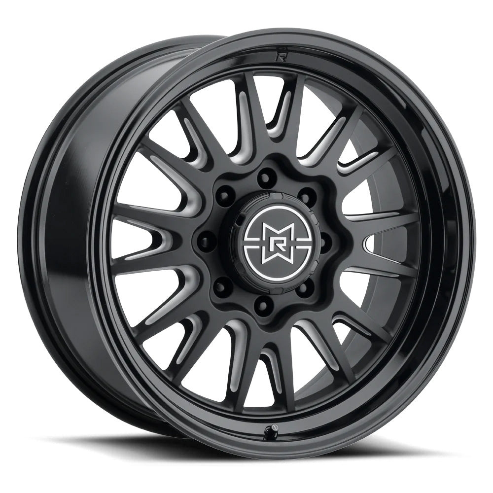 RAISED Wheels by Method レイズドホイール by メソッド 802 | DOUBLE BLACK MILLED