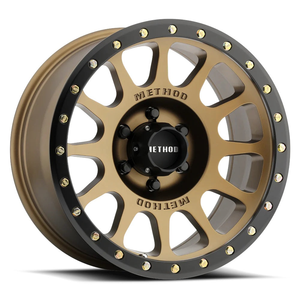 Method Race Wheels メソッド ホイール 305 NV | METHOD BRONZE - MATTE BLACK LIP