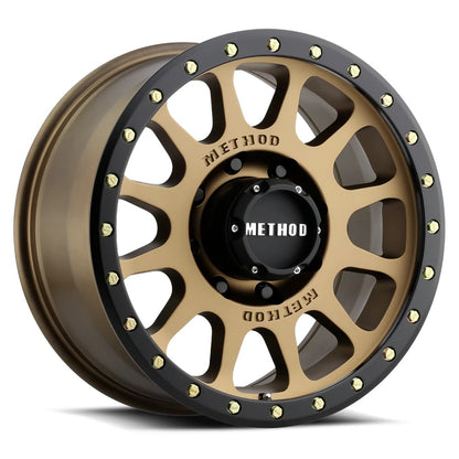 Method Race Wheels メソッド ホイール 305 NV | METHOD BRONZE - MATTE BLACK LIP