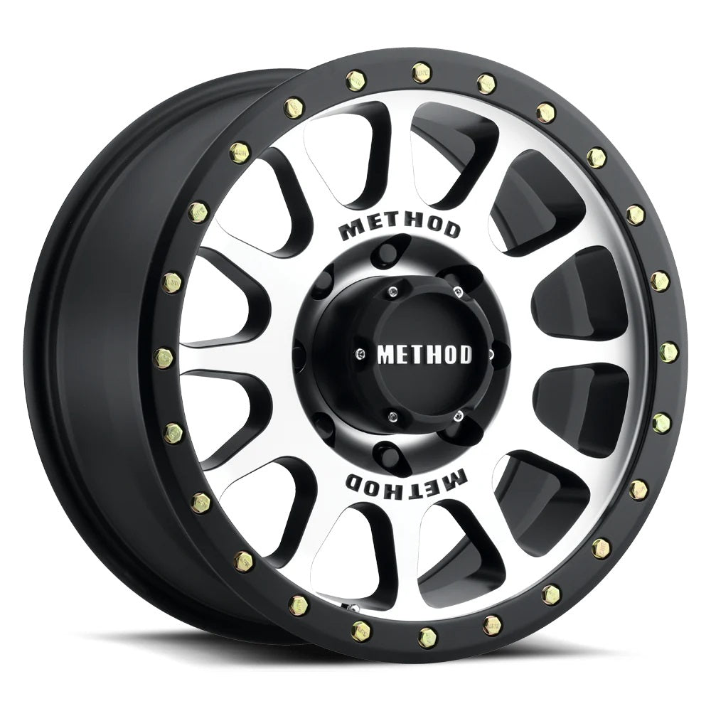 Method Race Wheels メソッド ホイール 305 NV | MACHINED - MATTE BLACK LIP