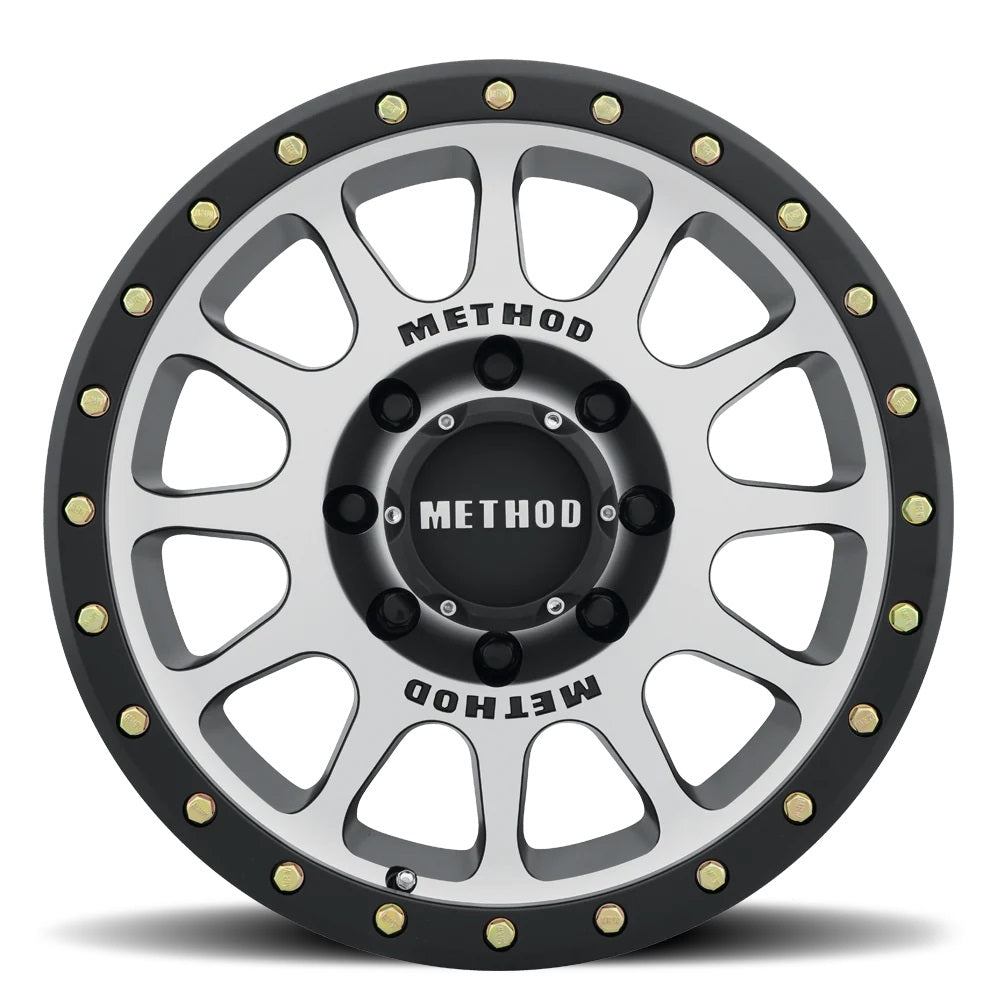 Method Race Wheels メソッド ホイール 305 NV | MACHINED - MATTE BLACK LIP