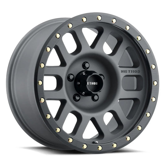 Method Race Wheels メソッド ホイール 309 Grid | TITANIUM - MATTE BLACK LIP