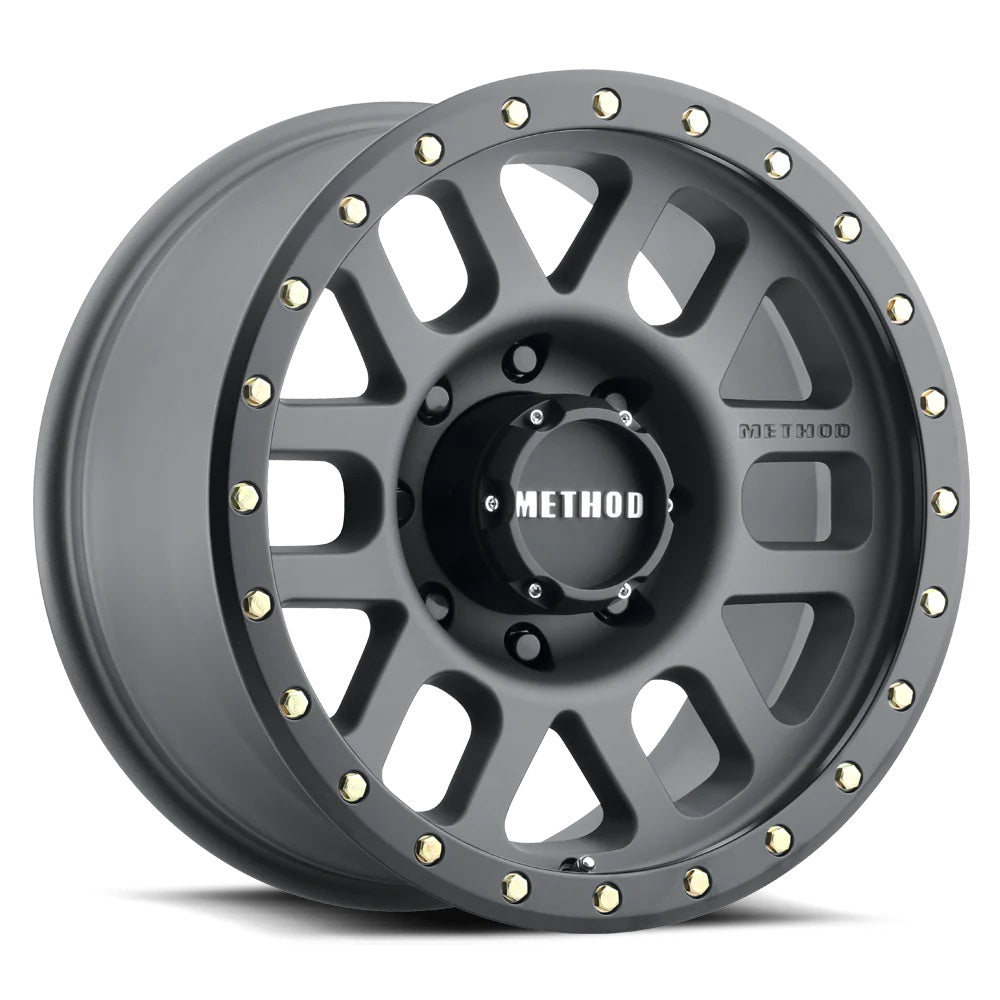 Method Race Wheels メソッド ホイール 309 Grid | TITANIUM - MATTE BLACK LIP