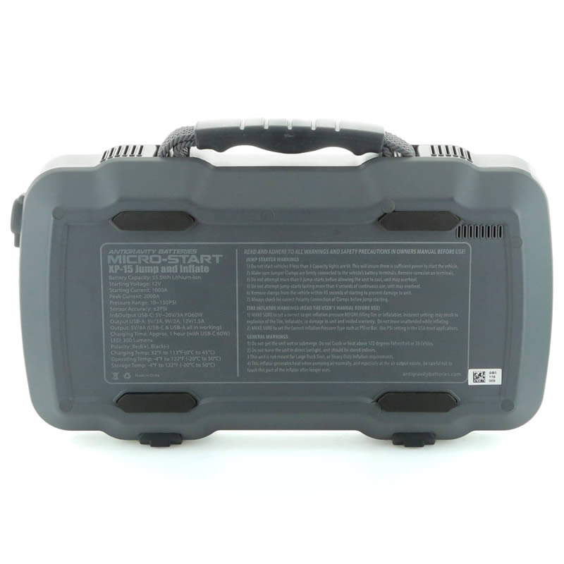 Antigravity Batteries アンチグラビティ バッテリーズ XP-15 Micro-Start