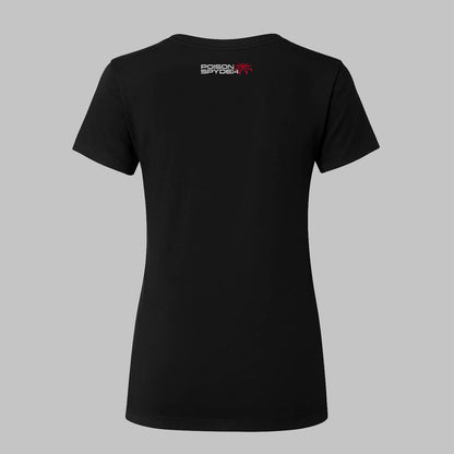 Poison Spyder ICON レディース 半袖 Tシャツ (ブラック)